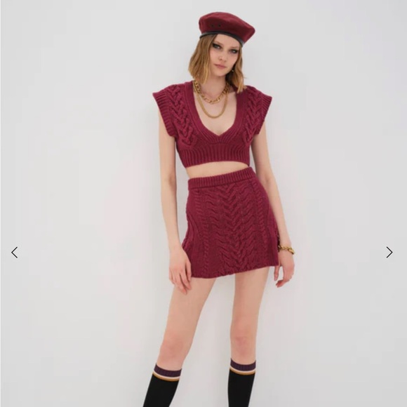 For Love & Lemons Layton Mini Skirt - Picture 2 of 10